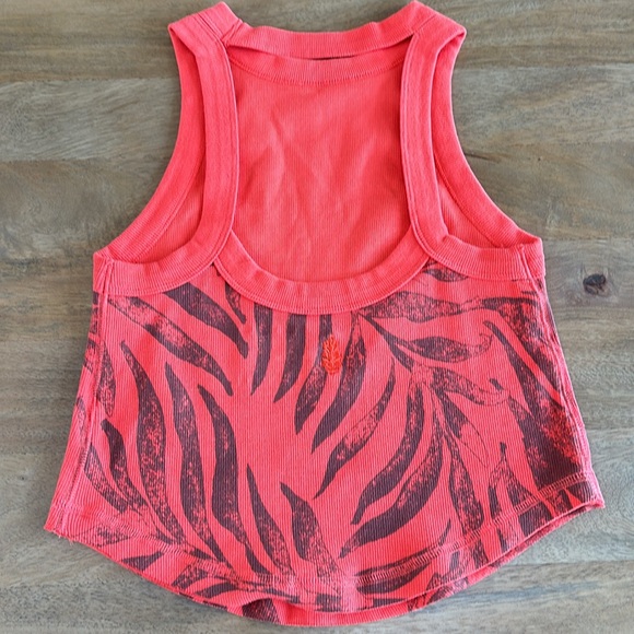 Free Movement red and black tank top - Picture 2 of 4